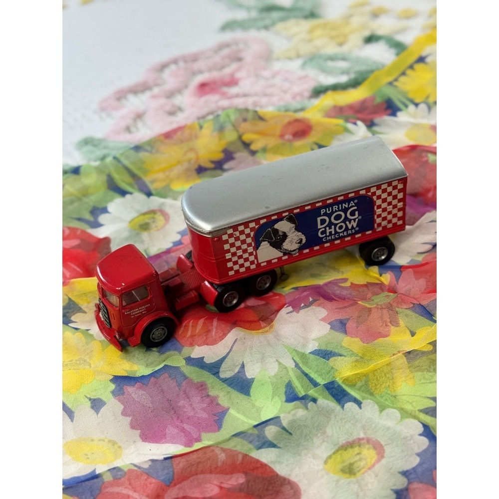 Vintage High Speed Diecast Semi Truck Lot Purina Dog Chow & Ocean Cargo Dolphin - Picture 10 of 16